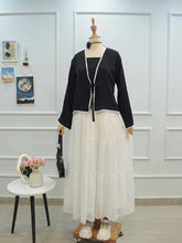 JASMINE - 4 TIERED WHITE CHIFFON SKIRT